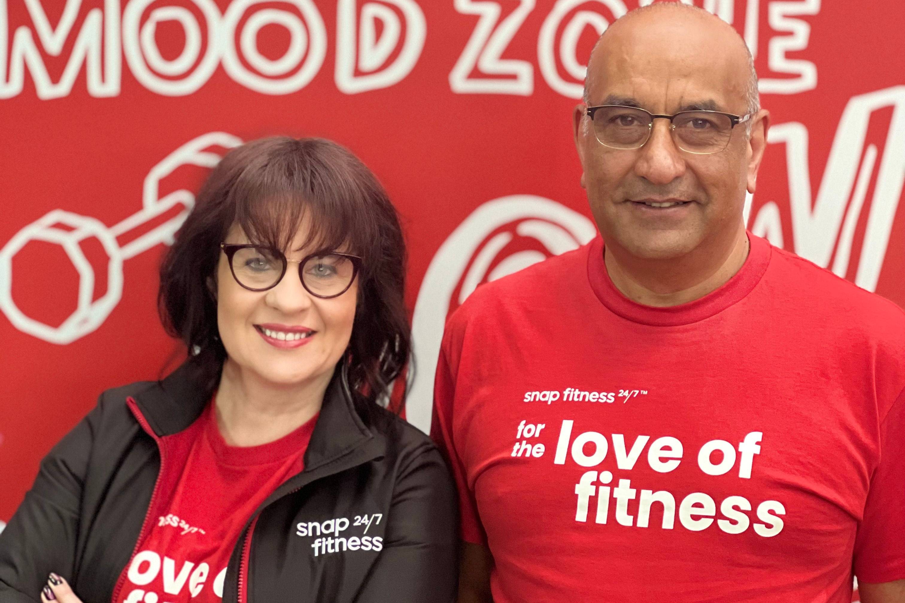 Olga and Gurnake Cheema - Snap Fitness Franchisees